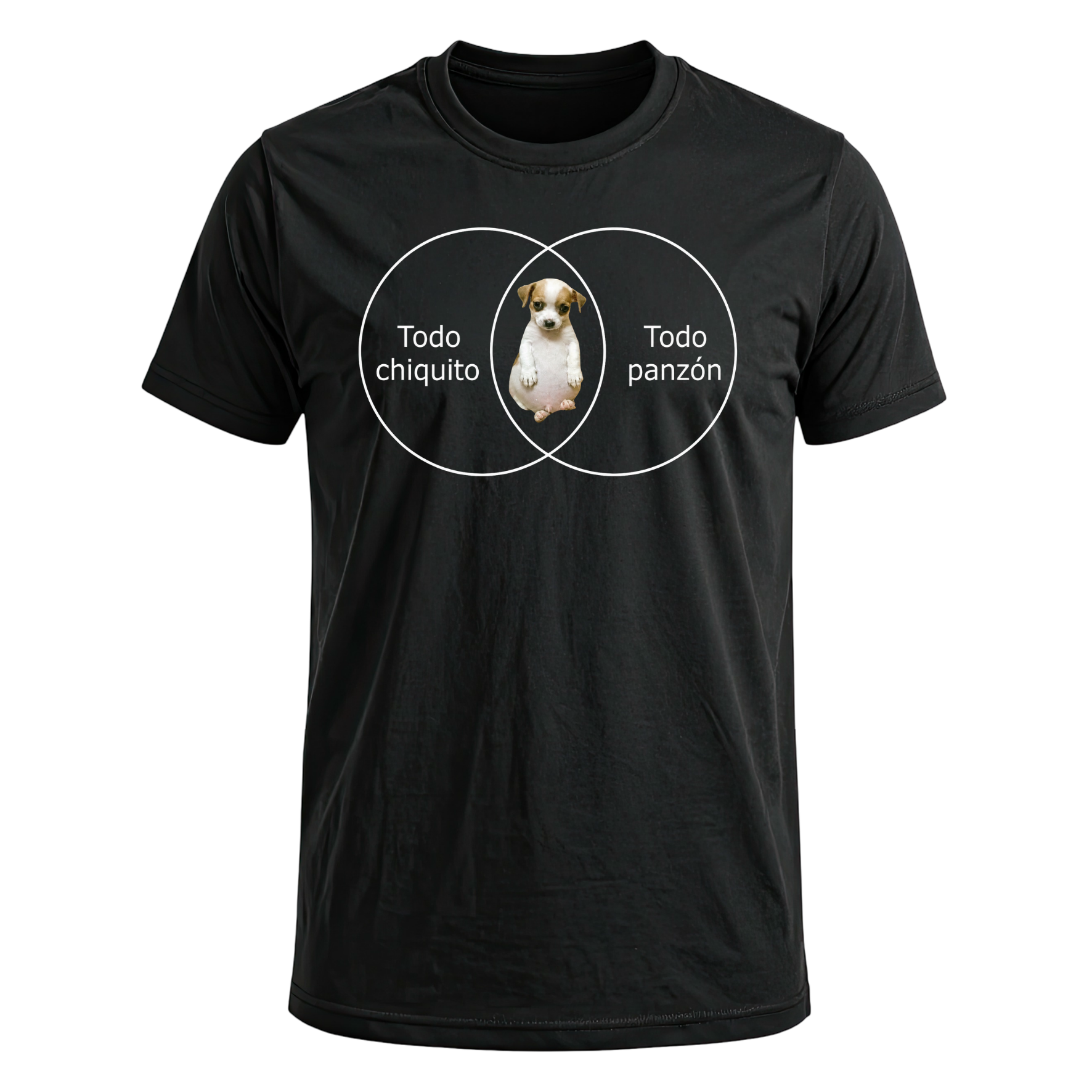 Playera Perrito Panzón